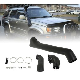 BACLAUGH Snorkel intake kit Replacement for toyota 95-04 1st gen tacoma 1996-2002 3rd 4runner v6 3.4L(No installation guide)