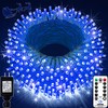 KNONEW 403ft 1000 LED String Lights Outdoor Christmas Lights 8