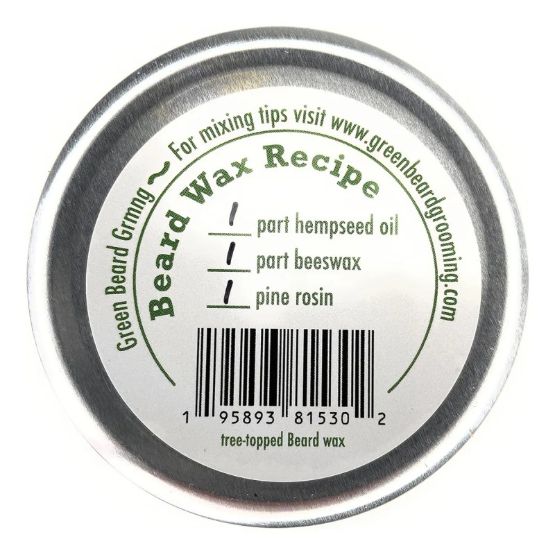 Cera Para Barba Con Tapa De Árbol (2 Oz.) Mediana