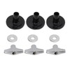 21Pcs Drum Cymbal Felt Pad Non Slip Instrument Accessory Replacement