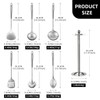 MAXCOOK Cooking Utensils set, 18/8 Stainless Steel Kitchen Utensils set,