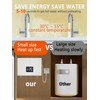 DAORDAER Electric Tankless Water Heater 3000W 110V, Instant On-Demand Hot