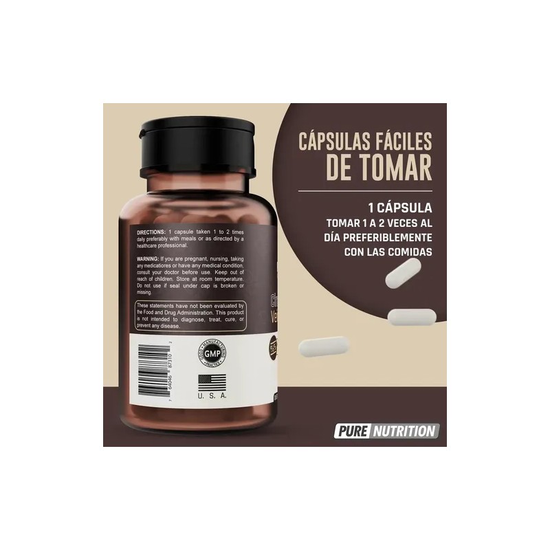 Varices,circulacion,arginina,60 Caps Formula Avanzada