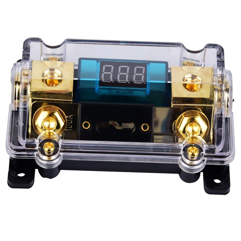 100A Audio Fuse Holder 24V Fuse Holder Distribution Block with