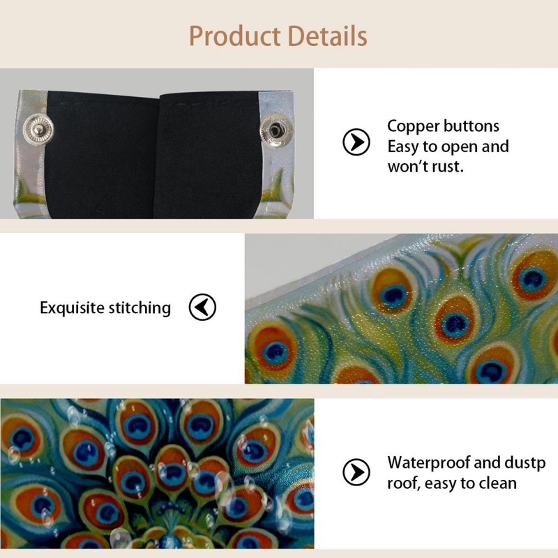 2 Pack Tissue Box Cover Holder, Painting in Bloom Drawing