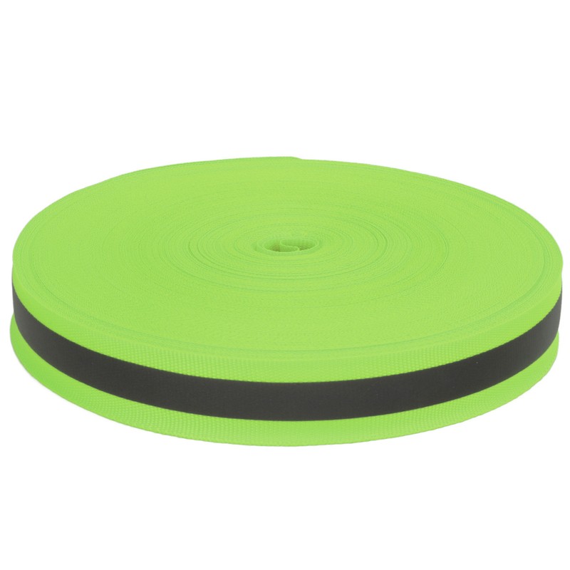 Reflective Ribbon Soft Durable Flexible Fluorescent Ribbon for Improving Night