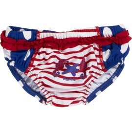 Playshoes Uv-schutz Windelhose Seepferdchen Schwimmwindel Baby - Mädchen, Mehrfarbig (Original 900), 74-80