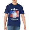 Brain Box-I Support Our Veterans Troops Vets US Forces Tee