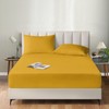 EV Dekor®MF123 Fitted Sheet Single, Ochre Yellow - Deep Pocket