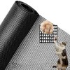 Pet Proof Window Screen Replacement Adjustable Thicken Charcoal Fiberglass Screen