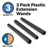 Shop-Vac 9061400 1.25 Inch Diameter Extension Wands, 3-Piece Set, Durable