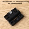 FJYXCHENXM Adjustable Torque Hinge, 6 Pcs Torque Damping Hinge Flexible