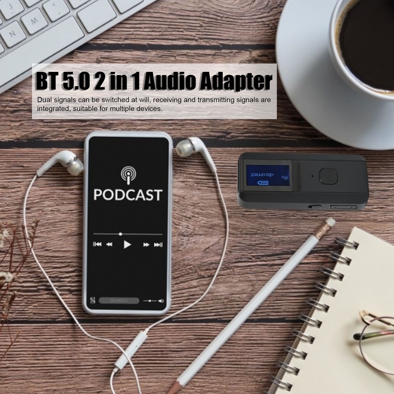 C29 BT 5.0 2 in 1 Audio Adapter Dual Signal