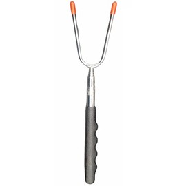 Handy Housewares Telescoping Barbecue Fork, Camp Fire Roasting Stick, Extends from 10" to 33" Long, Great for BBQ Hot Dogs, Smores (1 Pack)