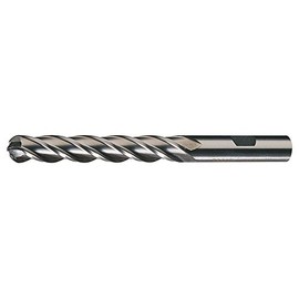 Cleveland C33362 HG-4B High Speed Steel Single End Multi-Flute Center Cutting Ball Nose Finisher End Mill