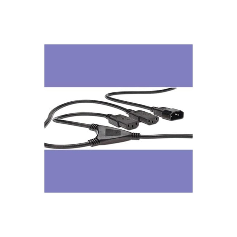 Assmann 440400/017/ – SPLITTER CABLE – IEC C14 Male to