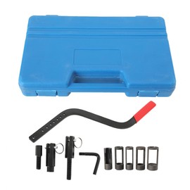 ECUTEE Valve Spring Compressor Tool Kit, Engine Overhead Valve Spring Remover Installer, Pro Cylinder Head Service Set Suitable for Most Car