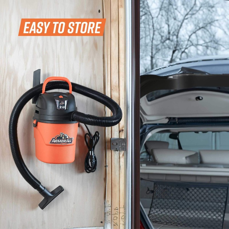 Armor All AA155 1.5-Gallon 2 Peak HP Portable Wet/Dry Shop