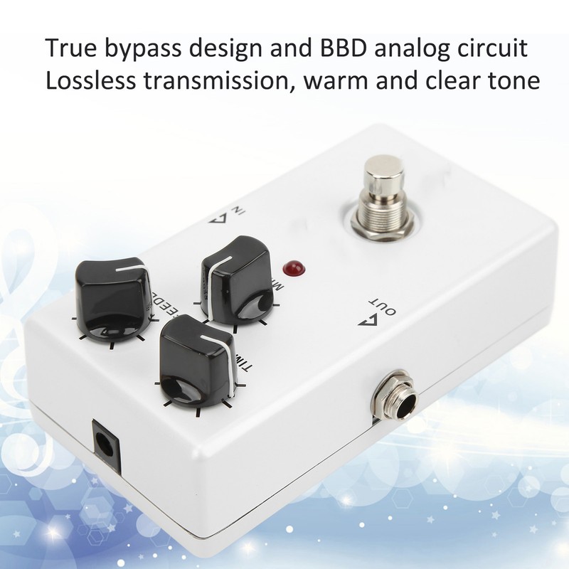 Delay Pedal BBD Analog Circuit Electric Guitar Monoblock Effect with