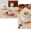 Electric Stew Pot, 200W Soup Pot Slow Cooker with 24