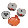 3 Pack Strimmer Spool Line,Double Autofeed Spool Ø0.05 in 36ft