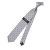 Takakyu Silk Regular Tie 3.1 inches (8.0 cm) Wide, Gray Other, gray