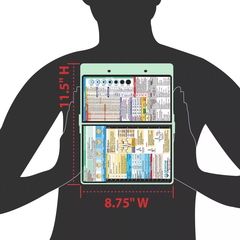 Whitecoat® Clipboard - Nursing Edition (Wine, Bi-Fold) Wine