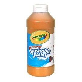 Crayola Washable Paint, Orange, 16 oz.
