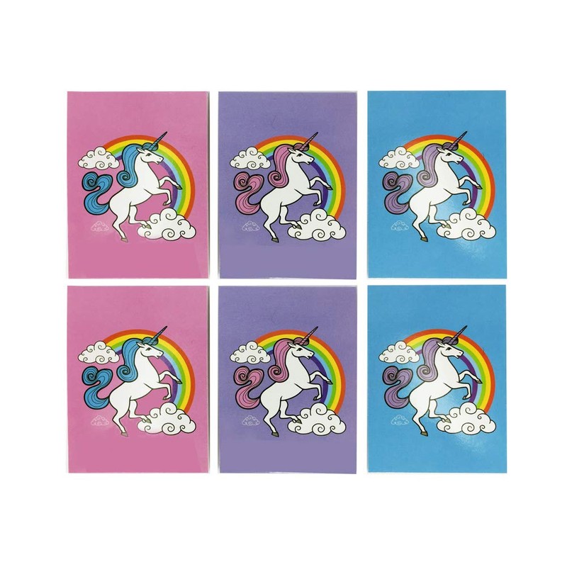 Rainbow Unicorn Notepads x 48