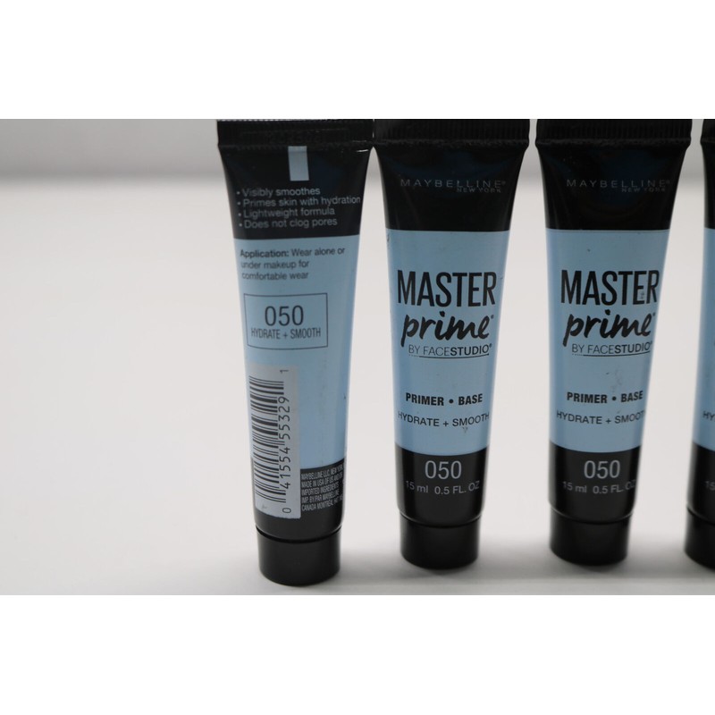 Maybelline 4x Lot Maybelline FaceStudio Master Prime Hydrate + Smooth