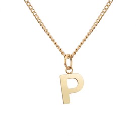 GD GOOD.designs Est. 2015 Women’s Necklace with Letters, 18 ct Gold, Waterproof, Skin-Friendly Chain with A-Z Pendant, Initial Chain, Stainless Steel, No Gemstone