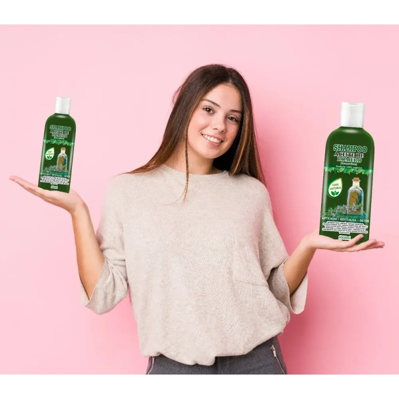 Pack de Shampoo Vivenatural con Aceite de Bergamota y Romero