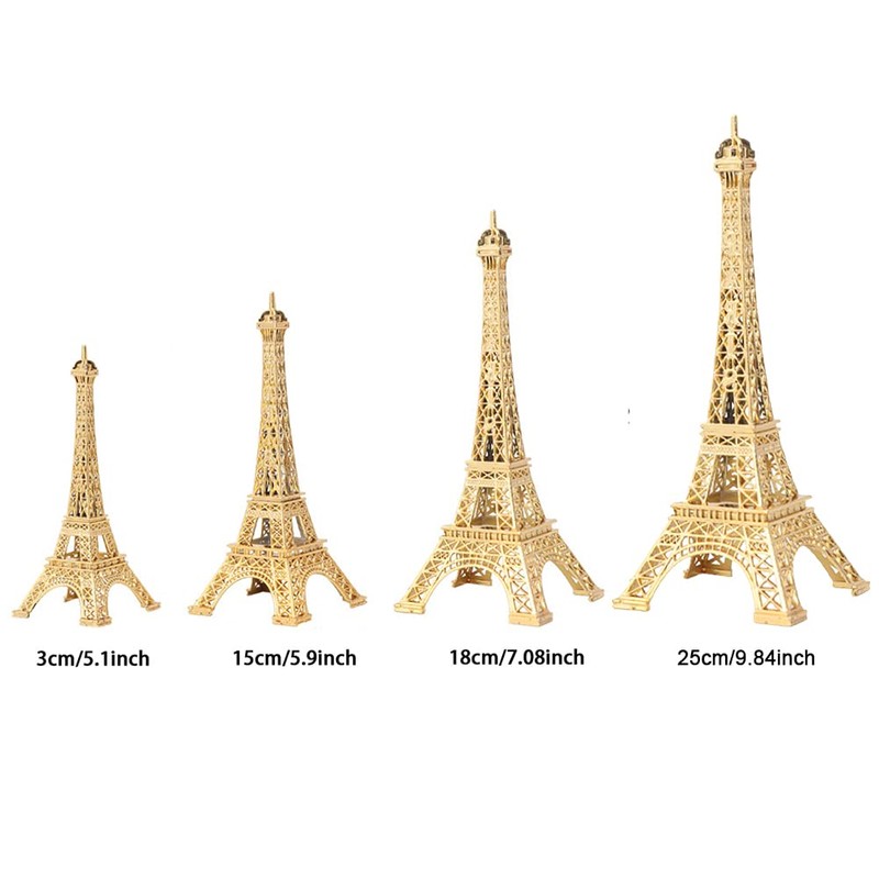 Eiffel Tower Statue, Romantic Paris Architecture Model Eiffel Tower Decor,