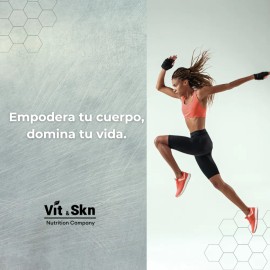 Alga Espirulina Skin Vit - Súper Premium De 60 Cápsulas Sabor Sin Sabor
