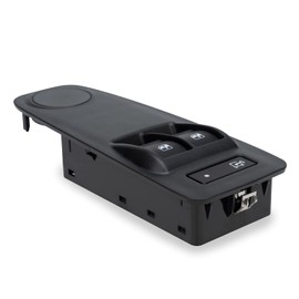 Qagea Interruptor principal de ventana delantera del lado del conductor compatible con Ram ProMaster 1500 2500 3500 Reemplazar 1ZP75JXWAC