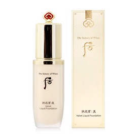 The Who Gongjinhyangmi Velvet Liquid Foundation 40ml / 더후 공진향미 벨벳 리퀴드 파운데이션 40ml