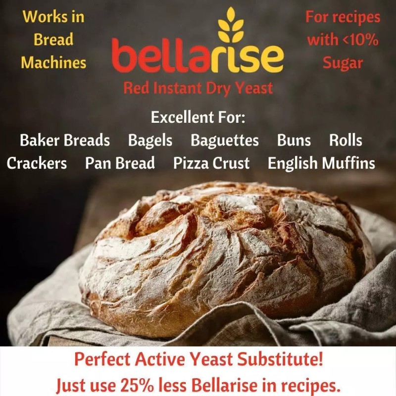 Bellarise Instant Dry Red Yeast Fast Acting Total 16 OZ~PACK