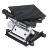 Lab Lift Stand Table Black Aluminum Automatic Leveling Rotatable Scientific
