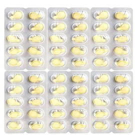 Suero de vitamina C para cápsulas faciales, suero iluminador, cuidado de la piel con vitamina C, antienvejecimiento, hidratación, reafirmante, cara suave, arrugas de líneas finas (6Pcs)