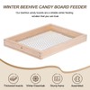 BEEINN 10 Frame Beehive Candy Board,Candy Board for Bee Winter