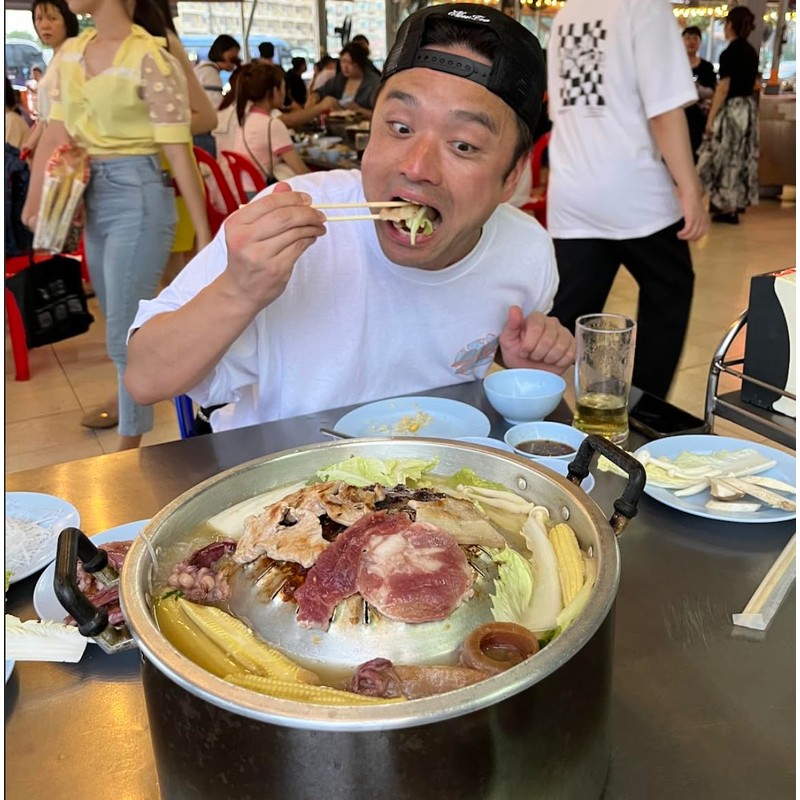 Mookata Pot (11.8 inches (30 cm) No Hole, Separate Type,