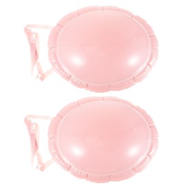 Garneck 2pcs Inflatable Fake Belly Fake Padded Belly Pregnant Inflatable Belly Realistic False Pregnancy Tummy Padded Pregnancy Belly Pregnant Woman Pvc Maternity Products Clothing