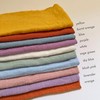 Generic Lavender Mauve Purple 100% Linen Cloth Cotton Square Napkins,
