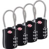 TSA Approved Luggage Combination Locks,T Tersely 2 Pack Travel Suitcase