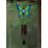Sunset Vista Designs 93823 Collection Solar Wind Chime, Butterfly, 38-inch