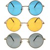 Eyewear TY-3519 Round Circle Round Fashionable Sunglasses Round Glasses Retro