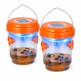 Wasp Traps Outdoor Hanging 2 Pack, Anti-Escape Entry Design, Outdoor for Garden Yard