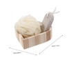 IWOWHERO Foot Scraper Body Scrubber Set Bath Tool Kit Ideal