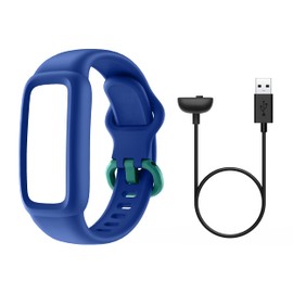 BIGGERFIVE Charging Cable and Adjustable Replacement Straps, Compatible with BIGGERFIVE Vigor 2 Kids Fitness Tracker