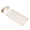 Keyboard Mouse Set 2.4G Wireless 78 Keys USB Thin Etched